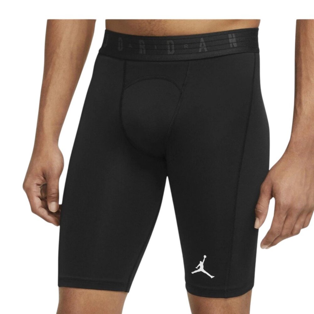 Nike Air Jordan Jumpman Compression Shorts DM1813-010 Black Men's Size 2XL XXL